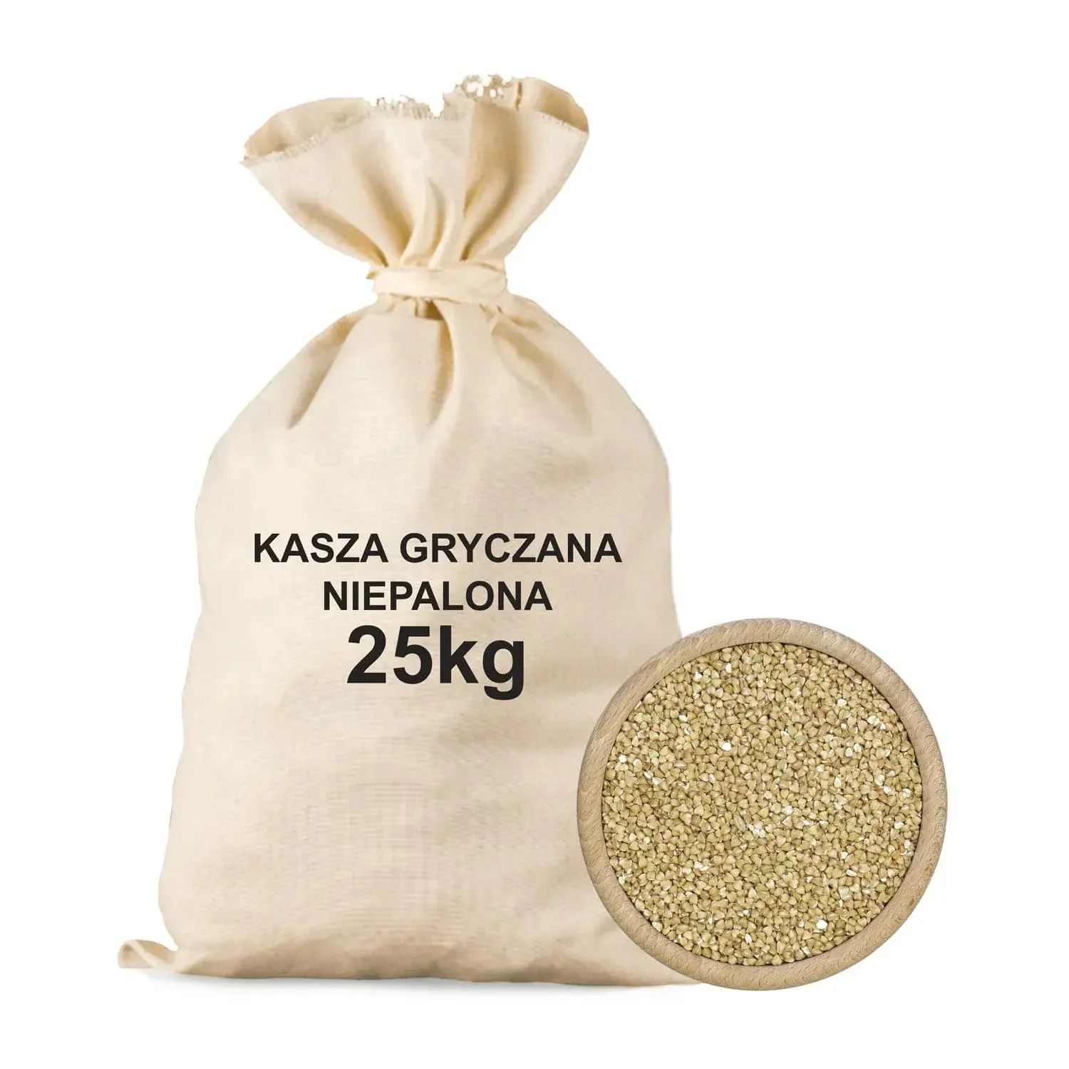 Kasza gryczana niepalona 25kg