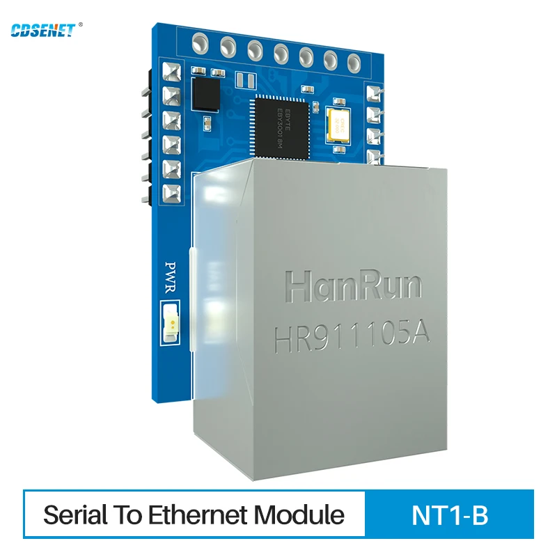 Seriell zu Ethernet Modul TTL zu RJ45 CDSENET UART NT1-B Modbus Gateway Modbus TCP ZU RTU MQTT Low Power