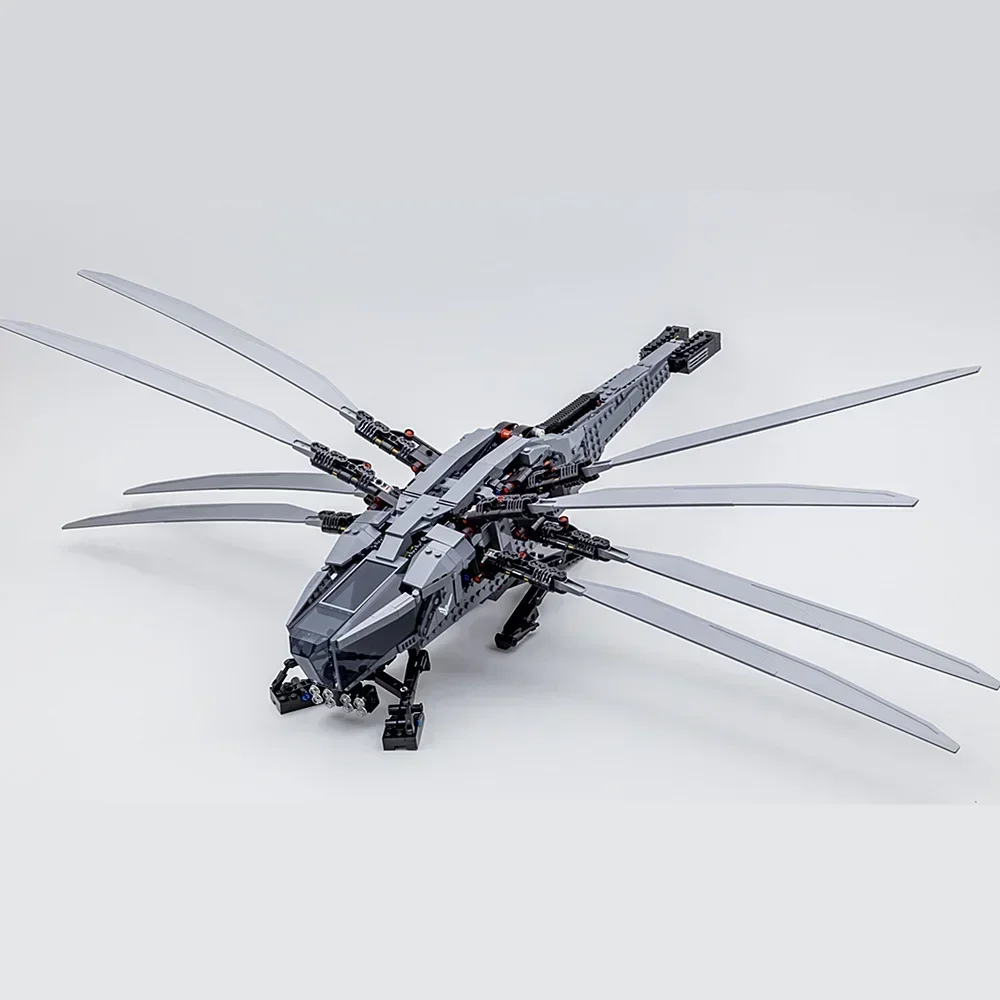 MOC 1369PCS Dune Atreides Royal Inventor Ornithopter Helicopter Building Blocks Construction Bricks Set Toy Children Party Gifs