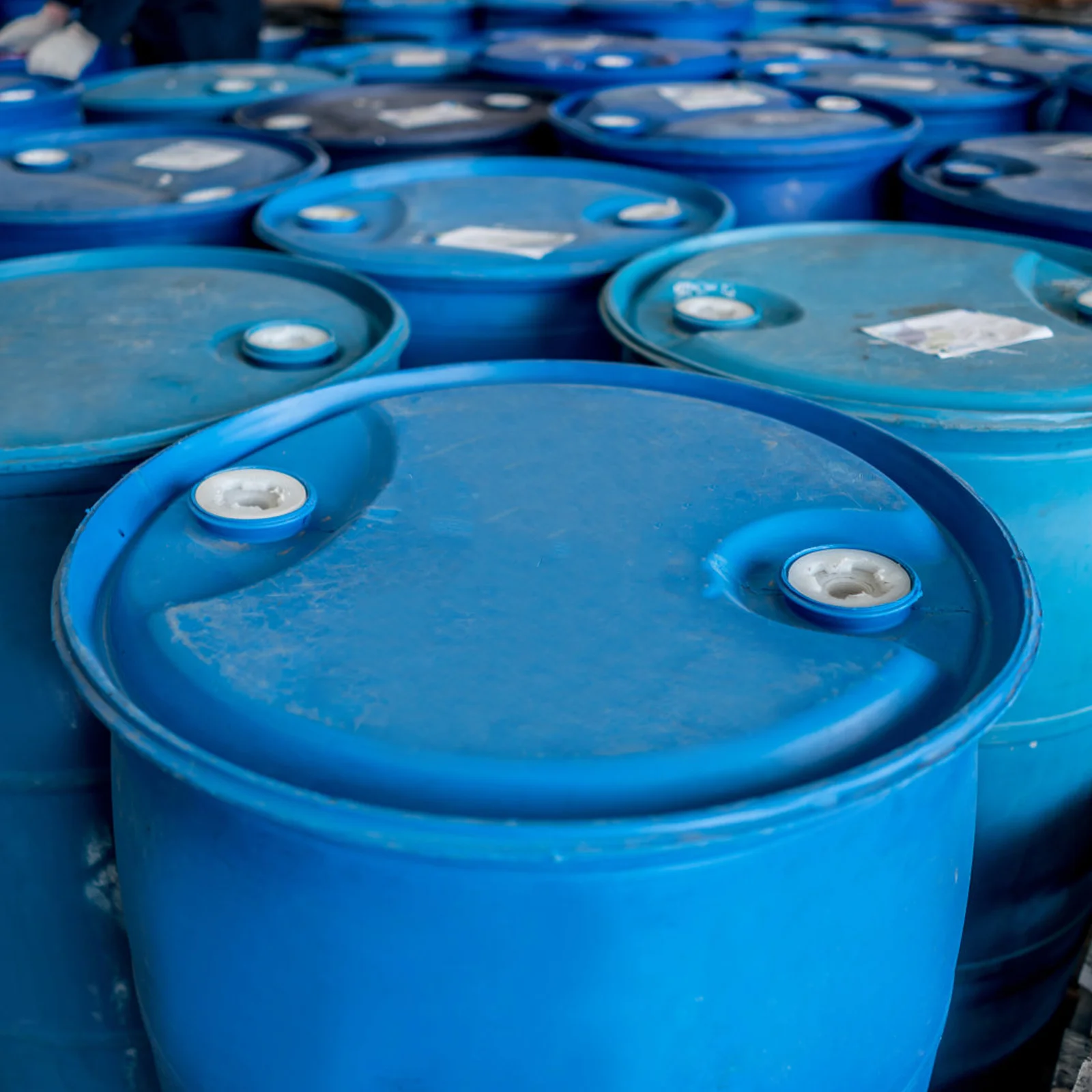 4 Pcs Cover Multiple Use Drum Cap Stable Seal Roller Lid Caps Liquid Plastic Barrel Bung Oil Lids