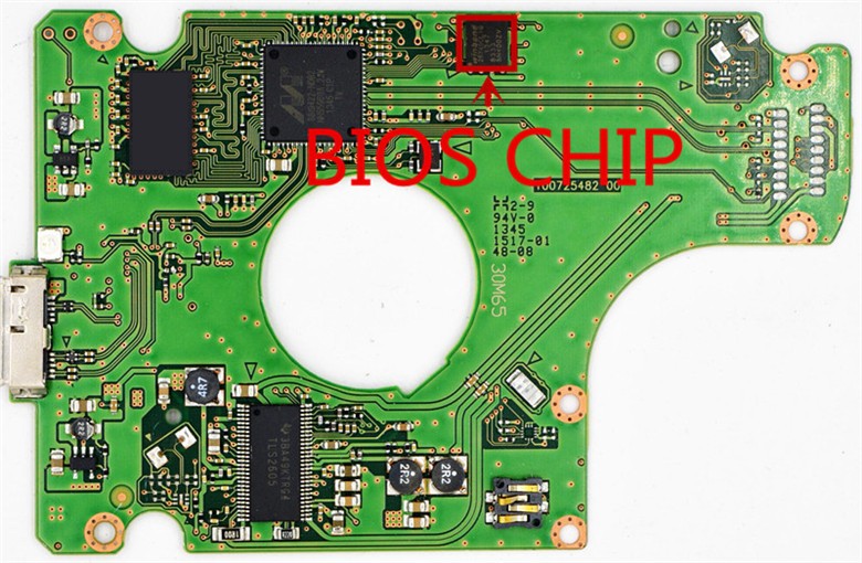 Sa-ノートブック用ハードディスク回路基板,100725482 m8u_remo07 r00/st1000lm025,st500lm012,st1000lm024