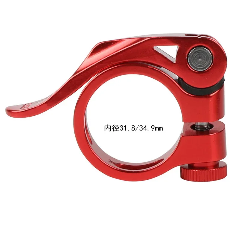 Mới Xe Đạp Seatpost Kẹp 31.8/34.9Mm Nhôm Siêu Nhẹ Nhanh Chóng Phát Hành Đường Xe Đạp MTB Xe Đạp Ghế Bài Ghế bài Kẹp
