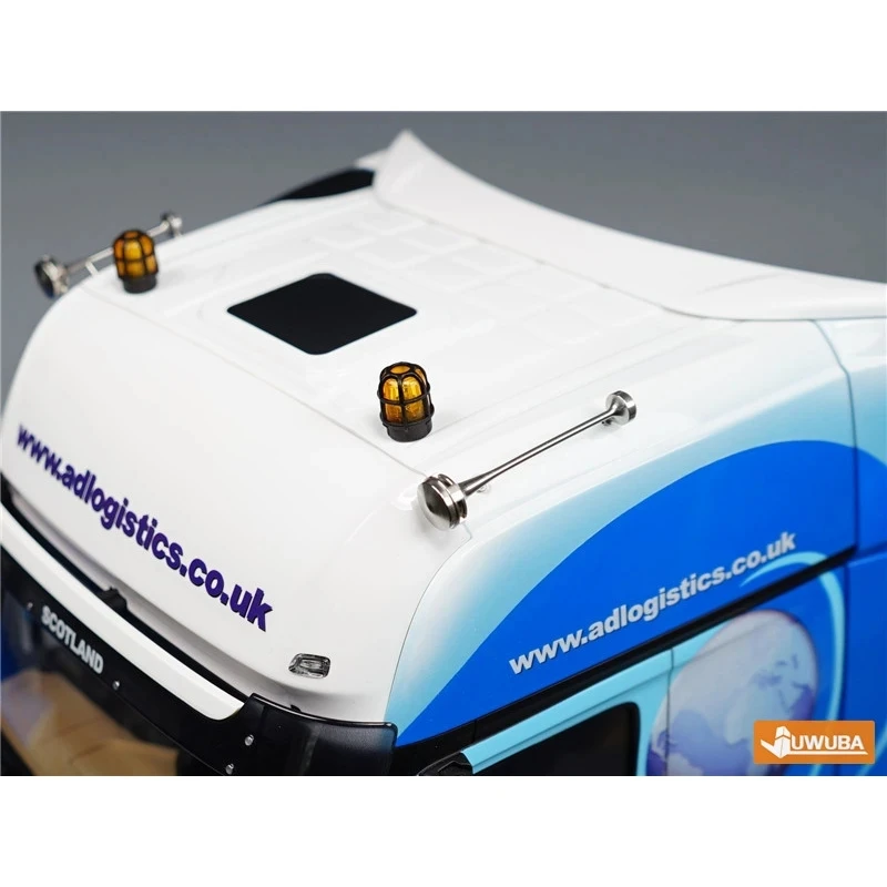1 個 360 度回転ライト LED エンジニアリングランプ 1/14 ショベルタミヤ RC トラックトレーラーダンプカースカニア 770S 車 DIY パーツ