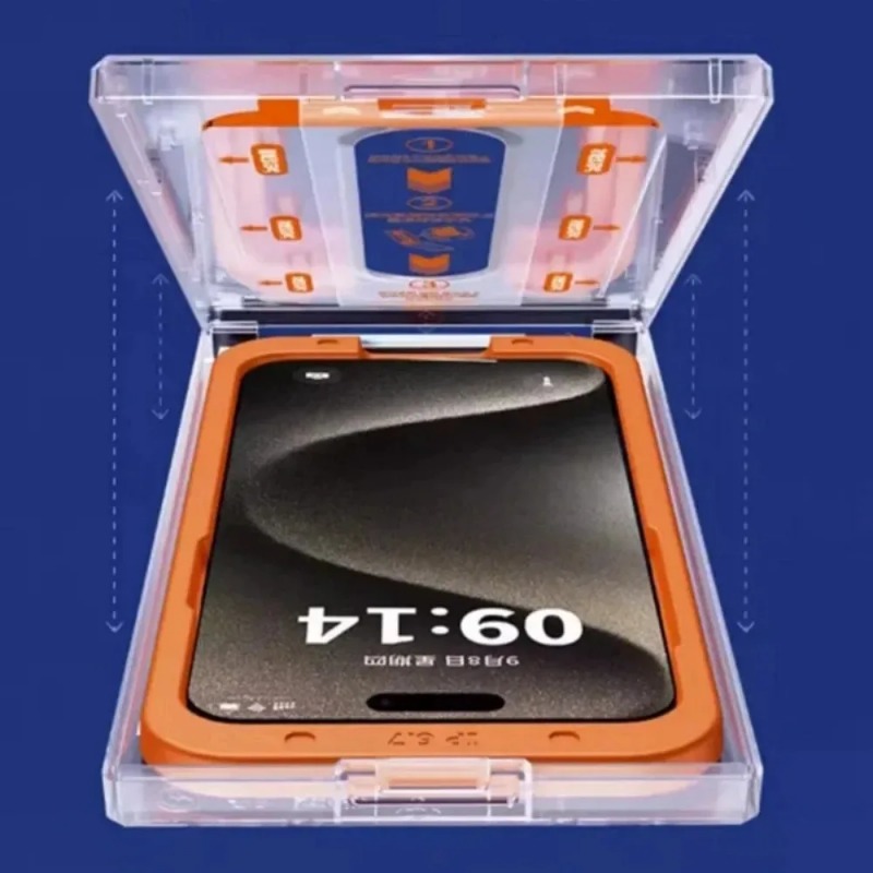 2 uds vidrio templado Premium para Samsung Galaxy S24 S23 S22 Ultra Kit de eliminación de polvo automático Protector de pantalla S21 S22 Plus S24 Ultra