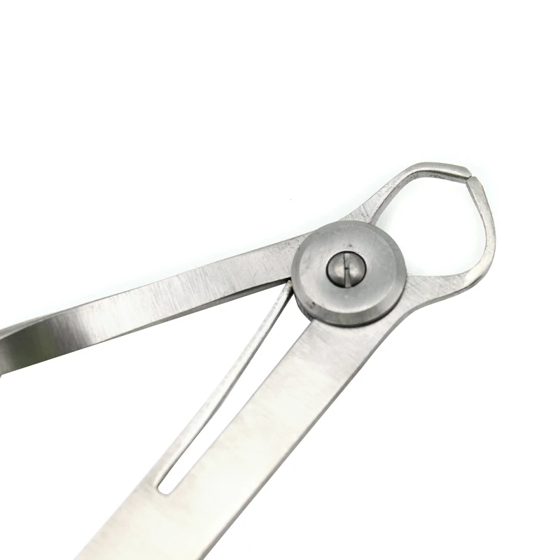 1pc Dental Gauge Sattel Zahnarzt Edelstahl Wachs Dicke Messung Lineal Zahnmedizin Labor Werkzeuge Für Metall/Wachs Autoklavierbar