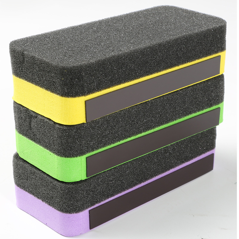 DELI Magnetic Whiteboard Eraser Strong Hold Blackboard Cleaner Dustless Wiper for Classroom Office Home & School Supplies