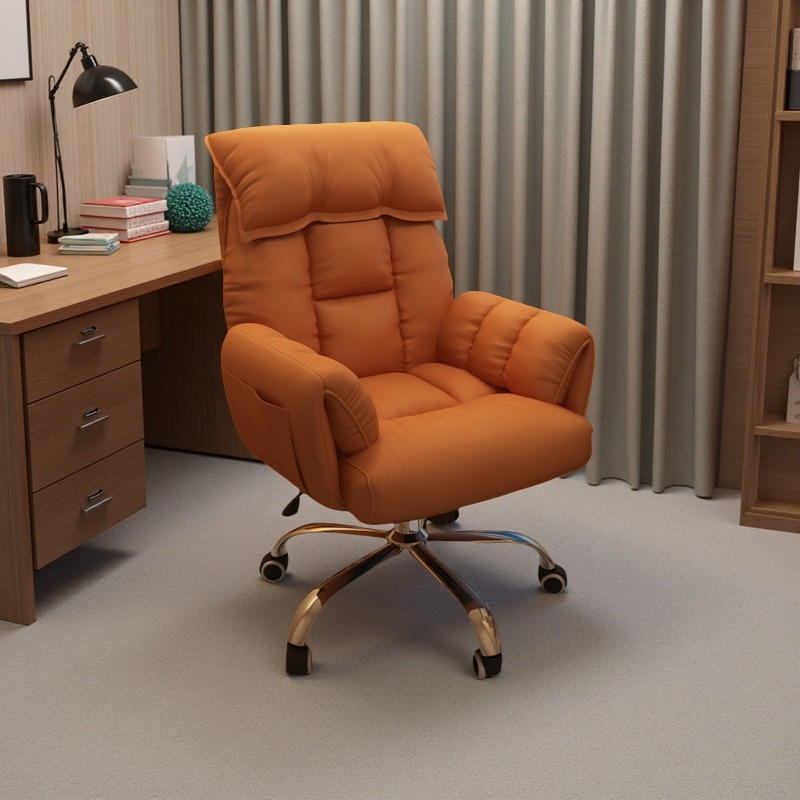 Computerstoel, fauteuil, lui huis, zittende studeerstoel, ergonomische stoel, rugleuning, verstelbare bureaustoel