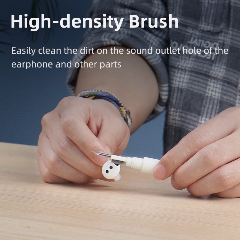 Pióro do czyszczenia słuchawek do telefonów komórkowych Airpods Pro 1 2 3 Zestaw do czyszczenia Szczotka do czyszczenia bezprzewodowych słuchawek Bluetooth Narzędzia do czyszczenia