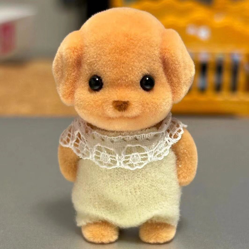 Neue Ankunft Niedlichen Pudel Gleichen Stil Puppe Puppe Beflockte Puppe Schlüsselbund Hund Anhänger Mädchen Tasche Anhänger Urlaub Geschenk