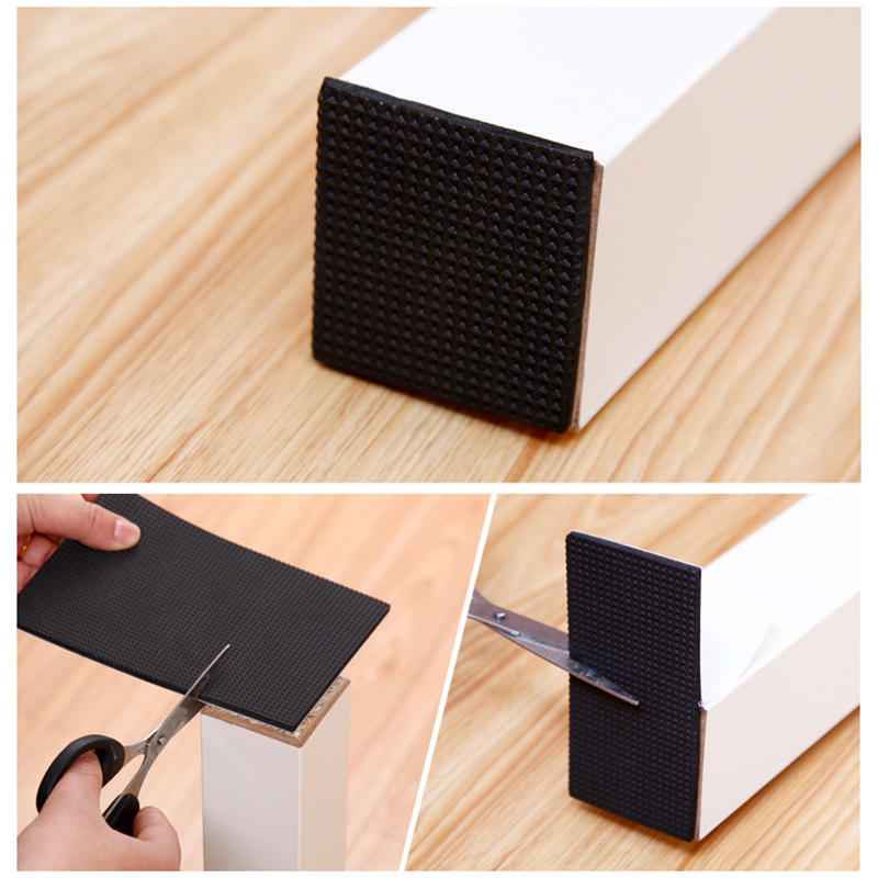 Almohadilla protectora autoadhesiva para patas de muebles, almohadilla para patas de silla, antideslizante, resistente a los arañazos, almohadillas protectoras de suelo para pies de muebles