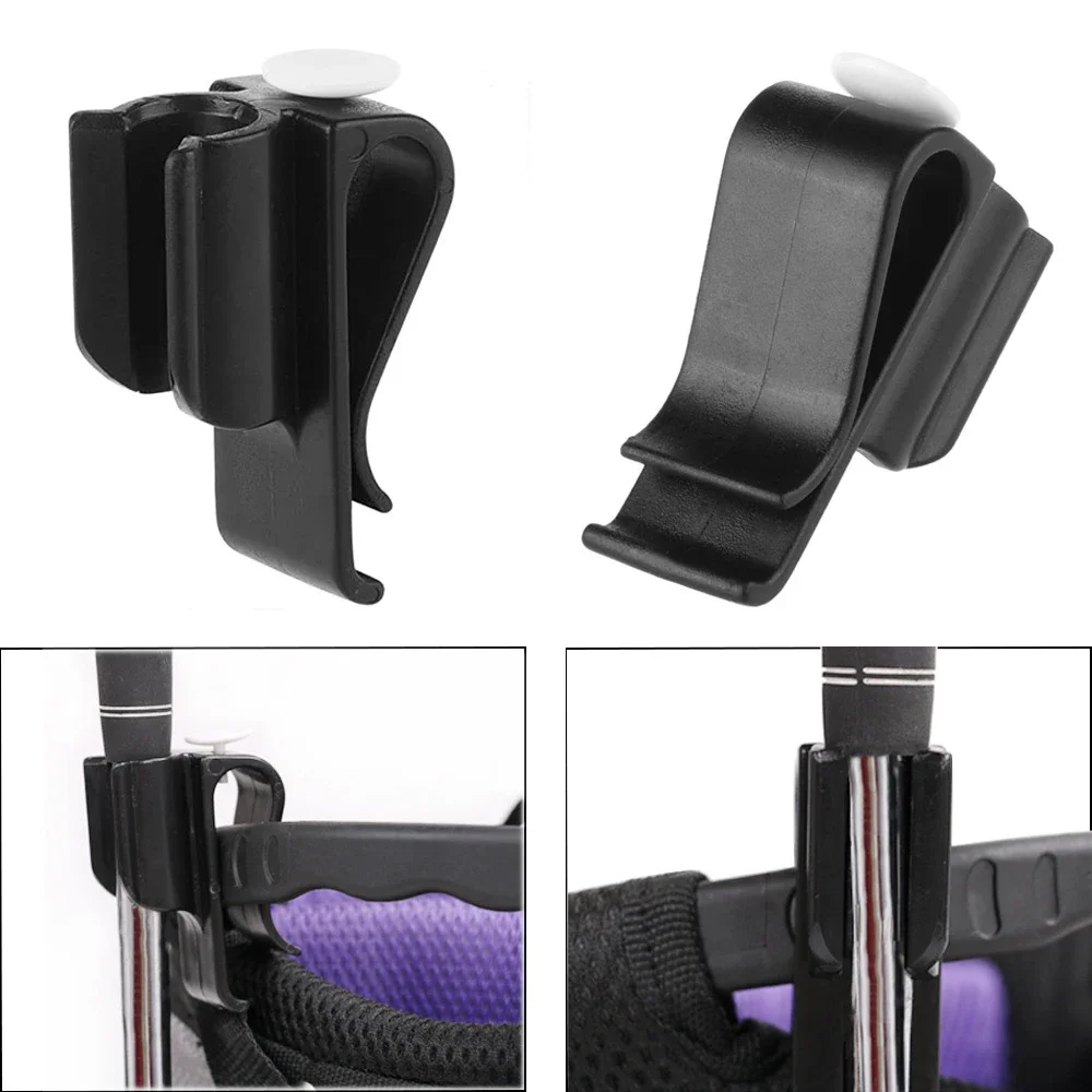 10 個ゴルフパターホルダーゴルフバッグクリップ固定ゴルフクラブバックルボールトレーニングエイドアウトドアスポーツゲームアクセサリースイングトレーナー