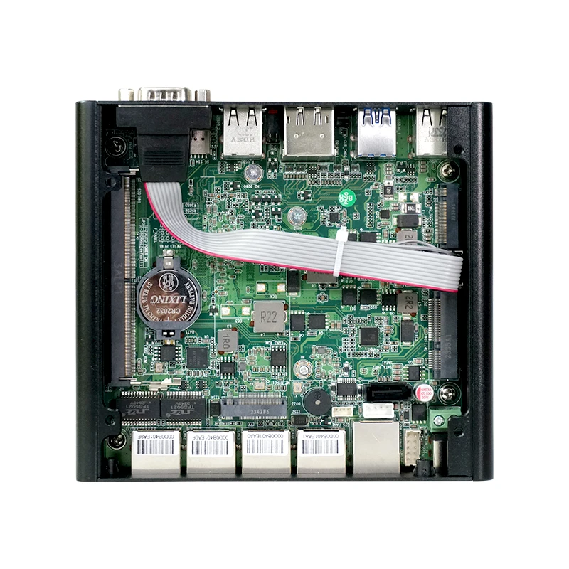 Newest Intel N150 N100 Firewall Soft Router N6000 J6412 Mini Pokect Computer 4x2.5G i226 LAN Fanless Mini PC pfSense PVE ESXi