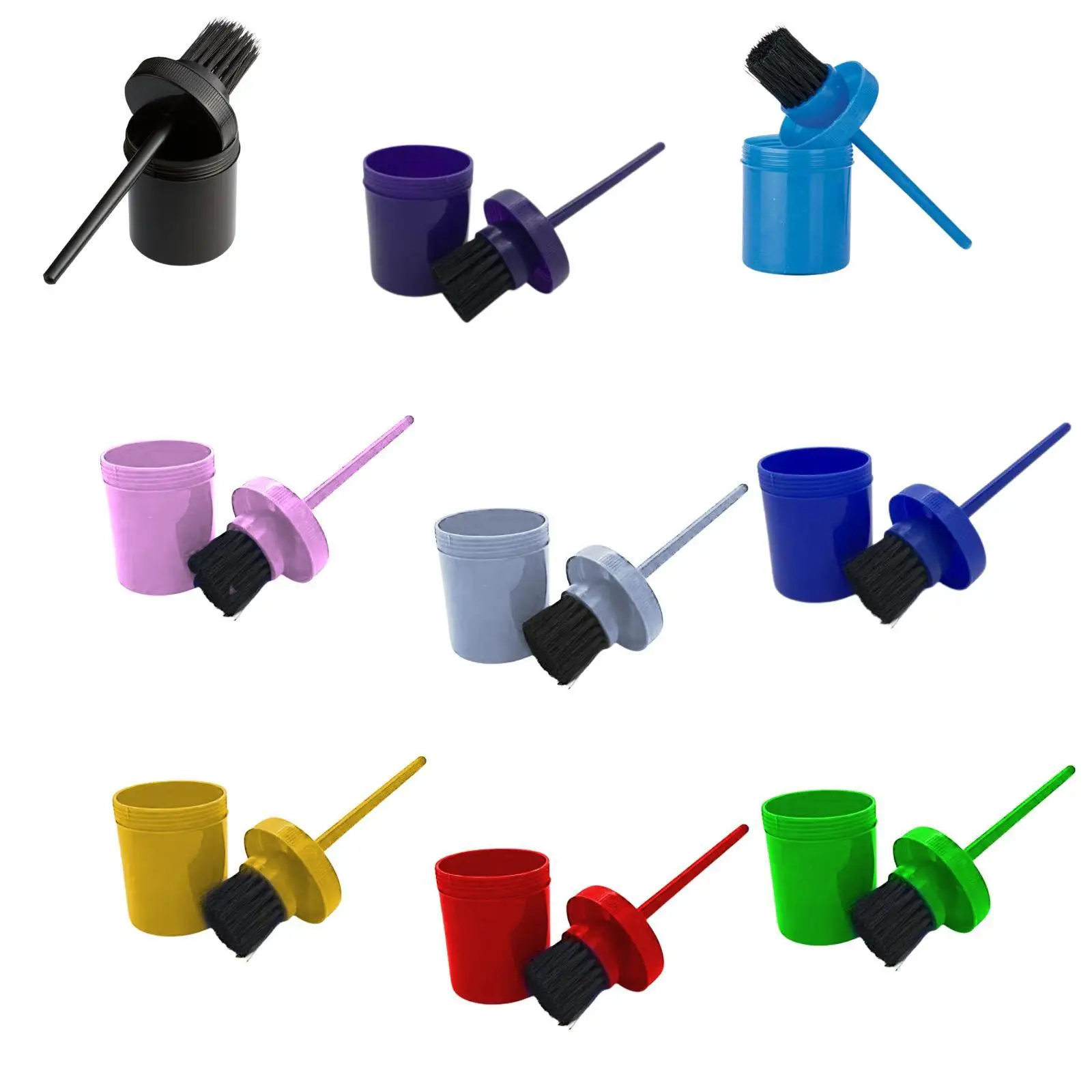 Escova de graxa para casco de cavalo, ferramenta de limpeza, alça confortável, acessórios equestres práticos para porcos, cabras, gado