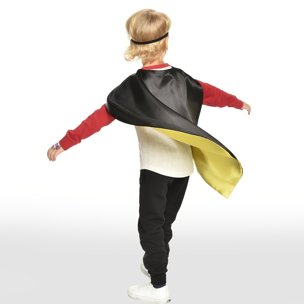 Детская накидка и маска супергероя, праздничные Маскарадные Костюмы супергероев