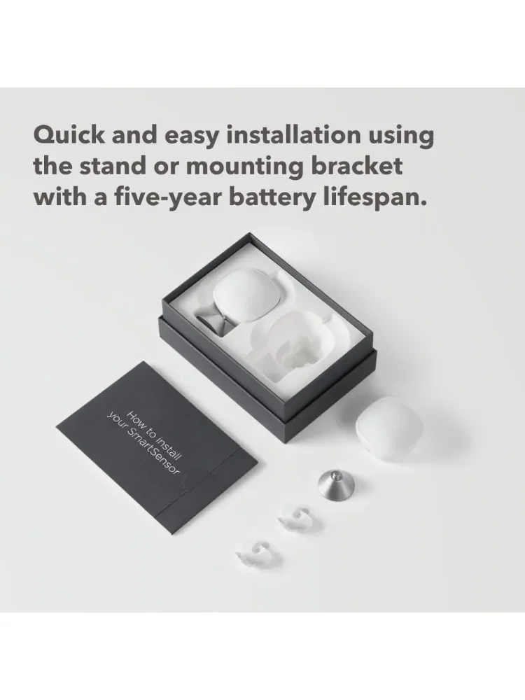 Smart Sensor 2 Pack - Comfort, Security, Energy Savings - Smart Home - Compatible with ecobee Smart Thermostats for Home-Furnitu