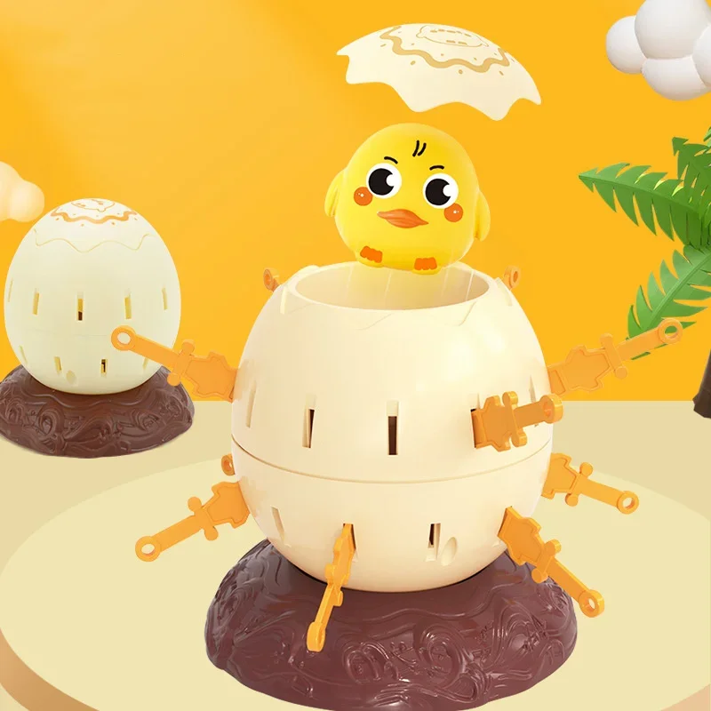 Mini Pirate Bucket Plug-in Party Tricky Parent-Child Interactive Game Penguin and Frog Ejection Bucket Pirate Egg Desktop Toys