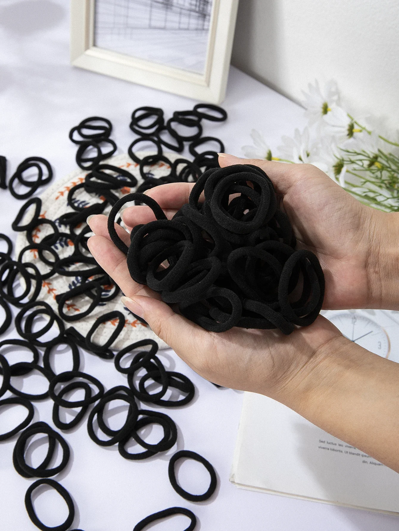 Haarbanden Voor Vrouwen Meisjes Haarband Hoge Elastische Elastische Band Haar Stropdassen Paardenstaart Houder Scrunchies Accessorie