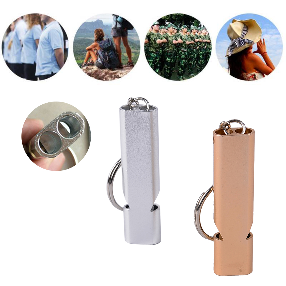 Multifunction Survival Whistle Portable Emergency Keychain Whistle Camping Hiking Outdoor Tools Whistle Pendant Emergency Gear