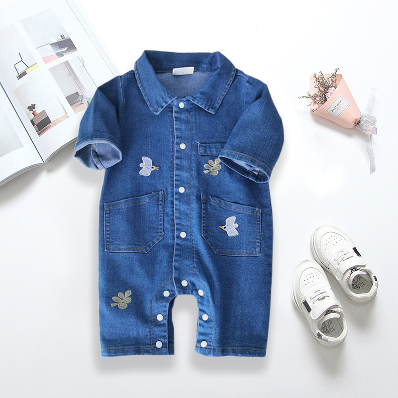 IENENS peleles para bebé, monos para recién nacido, ropa vaquera de una pieza de 0 a 18 meses, trajes suaves para niño y niña, ropa para niños