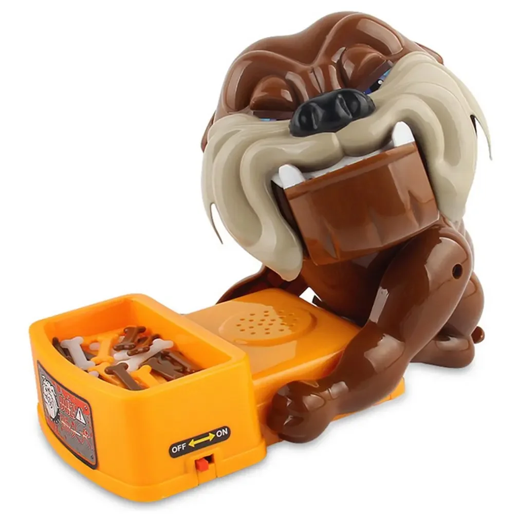 ตลกของเล่นหากิน Bad Dog Chew Bone Action เกมกัด Wake Dog ผู้ปกครอง Interactive ของเล่นปาร์ตี้เกมครอบครัวเด็ก Xmas ของขวัญ