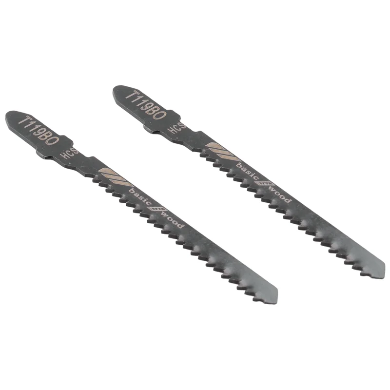 HRBAJ-80-Piece T119BO 12 TPI Set Pisau Gergaji Jig Bergulir T-shank Aneka untuk Memotong Kayu Presisi