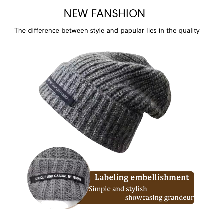 Sombrero de punto de pelo largo y rizado, peluca sintética de una pieza, cabello largo, cubierta de cabeza completa, fácil de usar, adecuado para cualquier ocasión