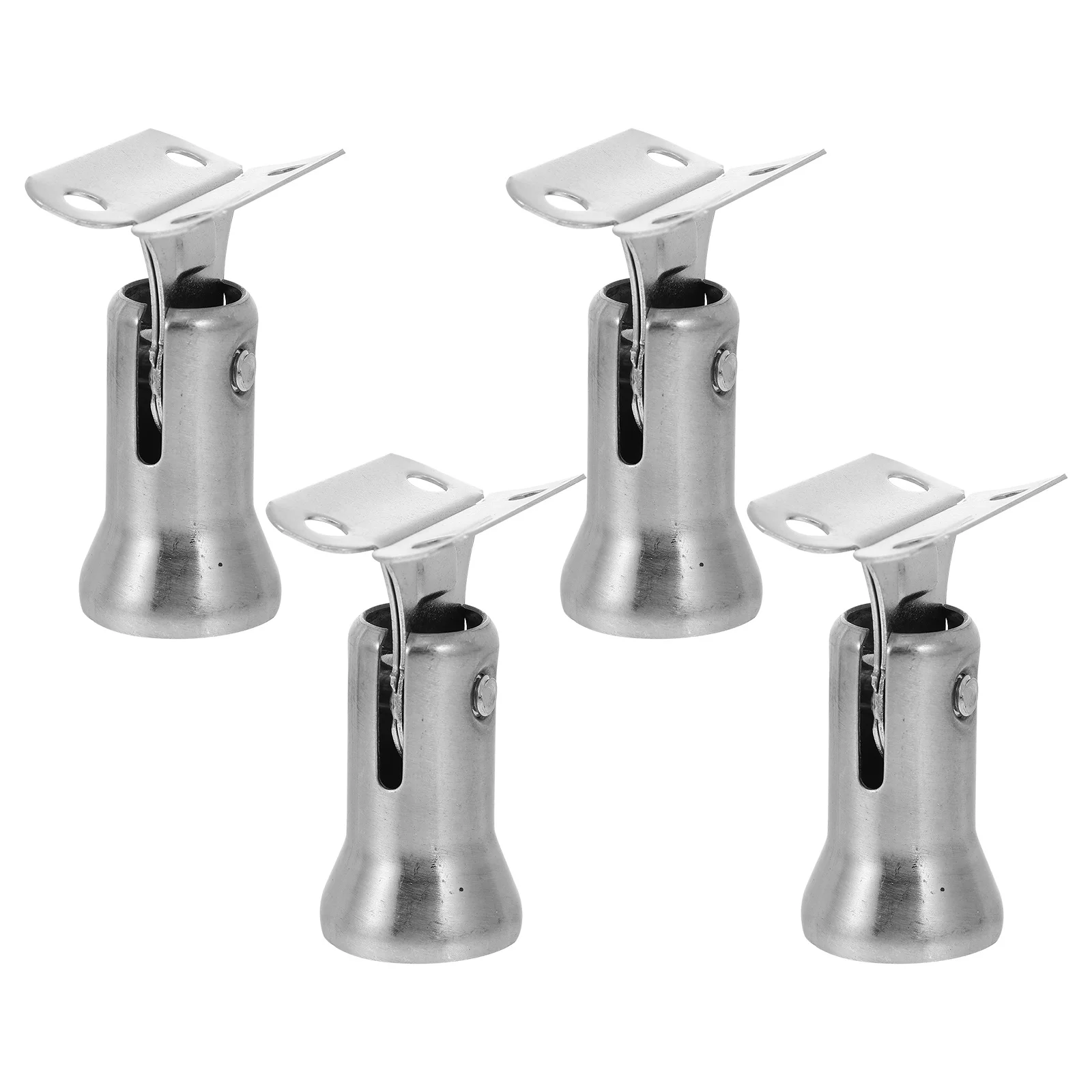 4 Stück robuste Metall-Handlaufhalterung, rostfrei, verschleißfest, moderne dekorative Treppengeländer-Handlaufhalterung, Geländer-Unterstützung