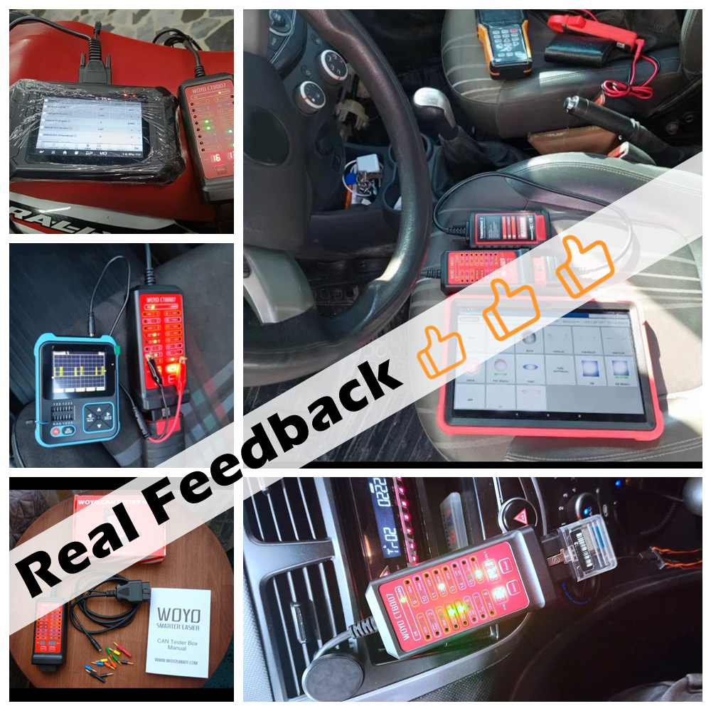 WOYO CTB007 Xe Hơi OBD 2 Thoát Ra Khỏi Hộp Chẩn Đoán Cổng Kết Nối Cổng OBD II/Có Thể BUS Đột Phá Hộp