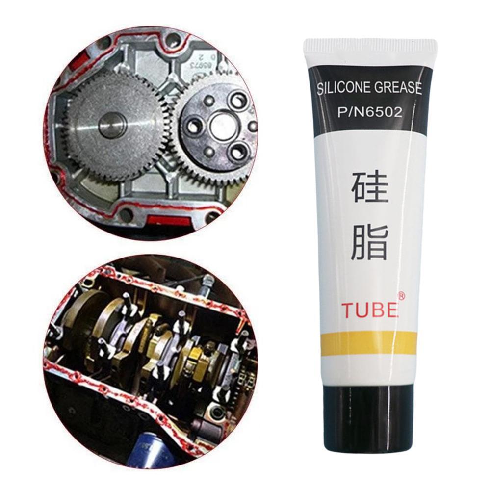 Lubricante de grasa de silicona de 50g, Hardware para mejorar el hogar, lubricación de grasa O de silicona de calidad alimentaria para lubricante para máquina de café