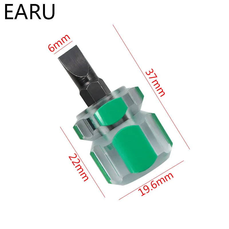 Vặn Vít Bộ Mini Di Động Nhỏ Củ Cải Đầu Tua Vít Trong Suốt Tay Cầm Sửa Chữa Dụng Cụ Cầm Tay Chính Xác Sửa Chữa Xe Hơi