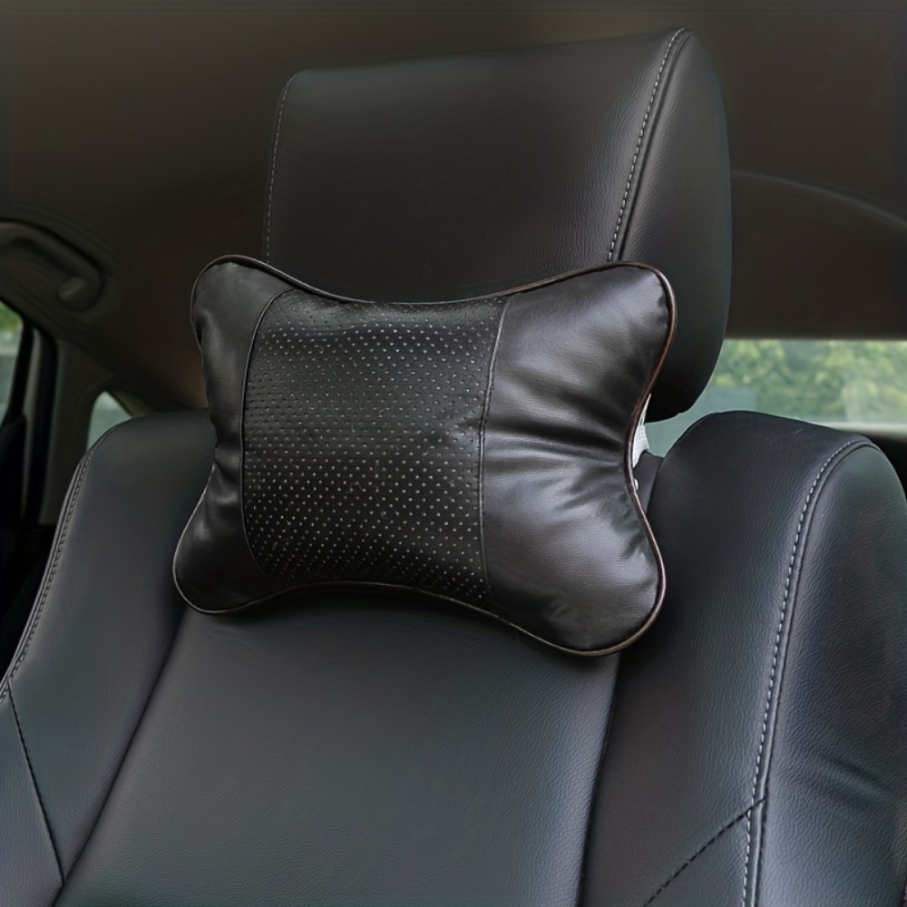 Car Seat Headrest Restraint Auto Safety Head Neck Rest Relax Pillow Cushion Pad Breathable Mesh Car Seat Neck Protector Pillow C