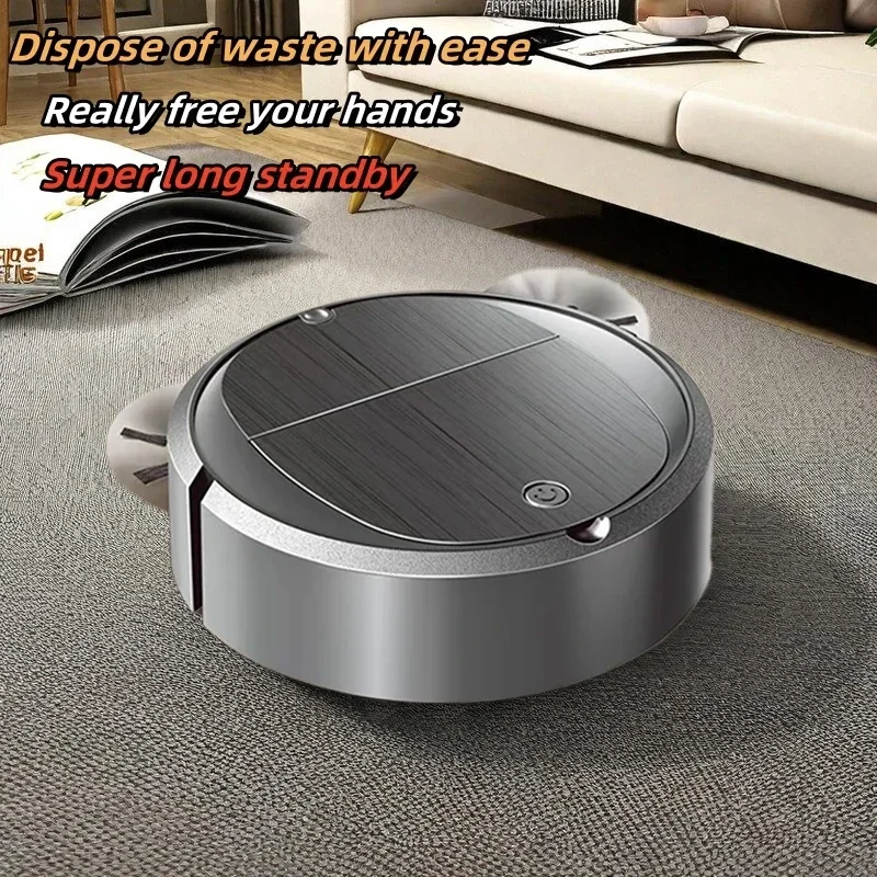 Robot aspirador inteligente tres en uno, totalmente automático, para fregar, adecuado para el hogar, novedad de 2024