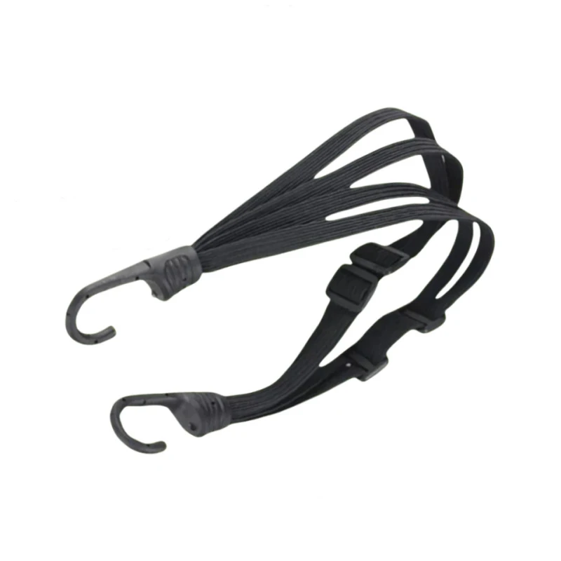 Correa de equipaje para motocicleta de 60cm, correas fijas para casco, hebilla elástica retráctil Universal, cuerda duradera para casco de motocicleta, red para equipaje