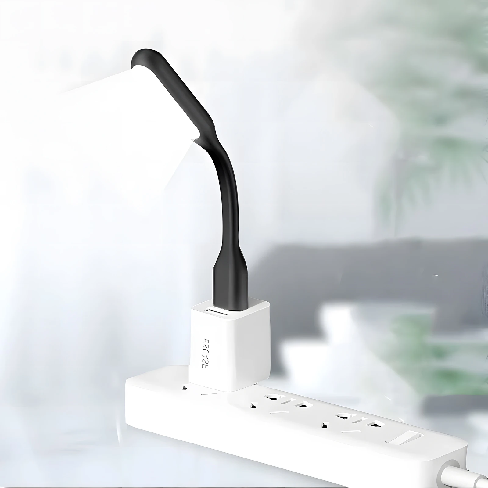 Lampada da lettura portatile USB LED Mini lampada da lettura Lampada da campeggio PC Computer portatile Tesoro mobile Luce notturna flessibile pieghevole