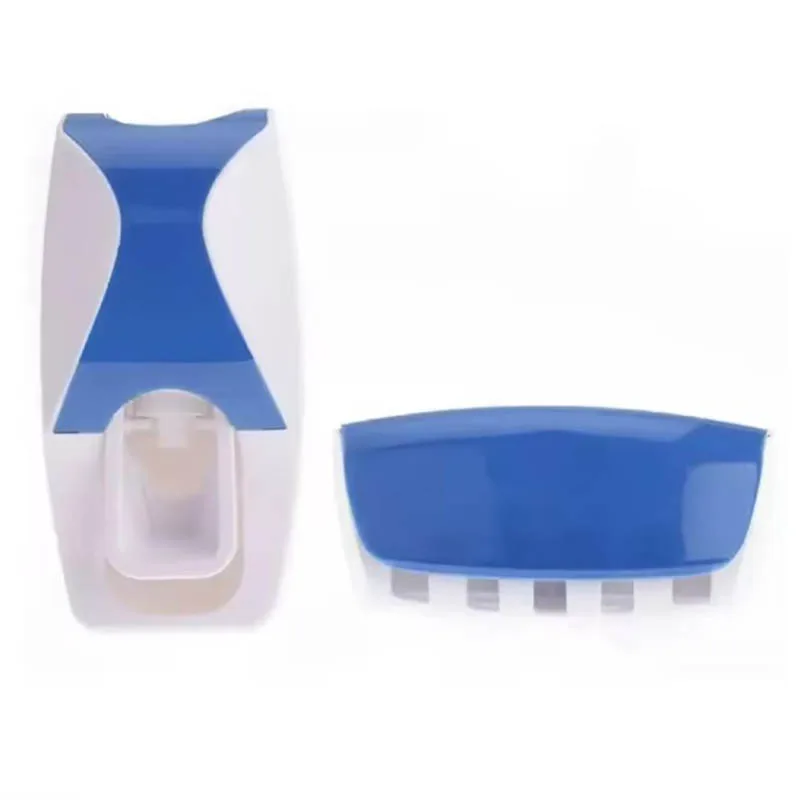 Wall-Montado Toothbrush e Toothpaste Holder Set, dispensador automático e copo
