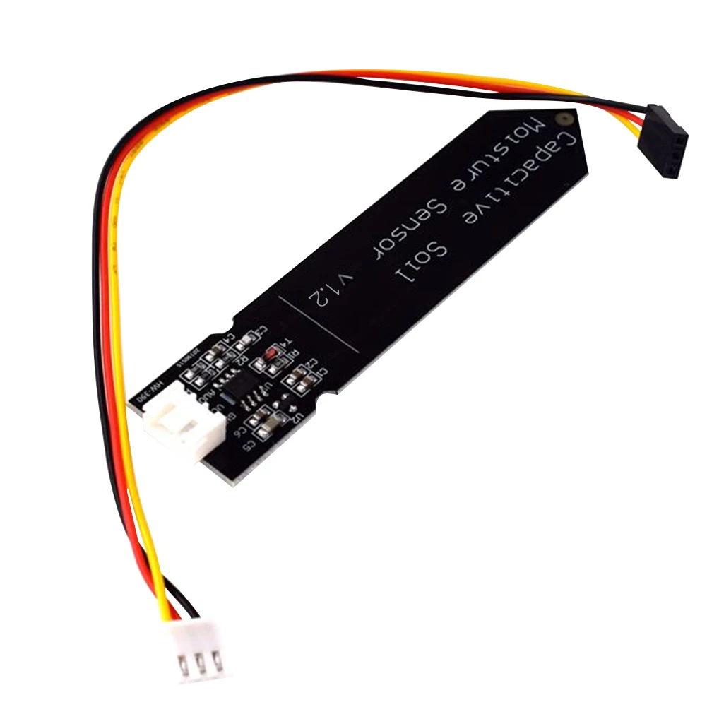 Módulo capacitivo de Sensor de humedad del suelo, HW-390, amplio voltaje, resistente a la corrosión, 3,3-5,5 V DC