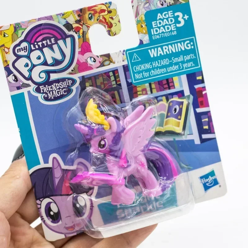 Hasbro аниме My Little Pony, мини-историческая кукла, серия экшн-фигурок, дружба-волшебство, сумеречный Applejack, модель Fluttershy, игрушки