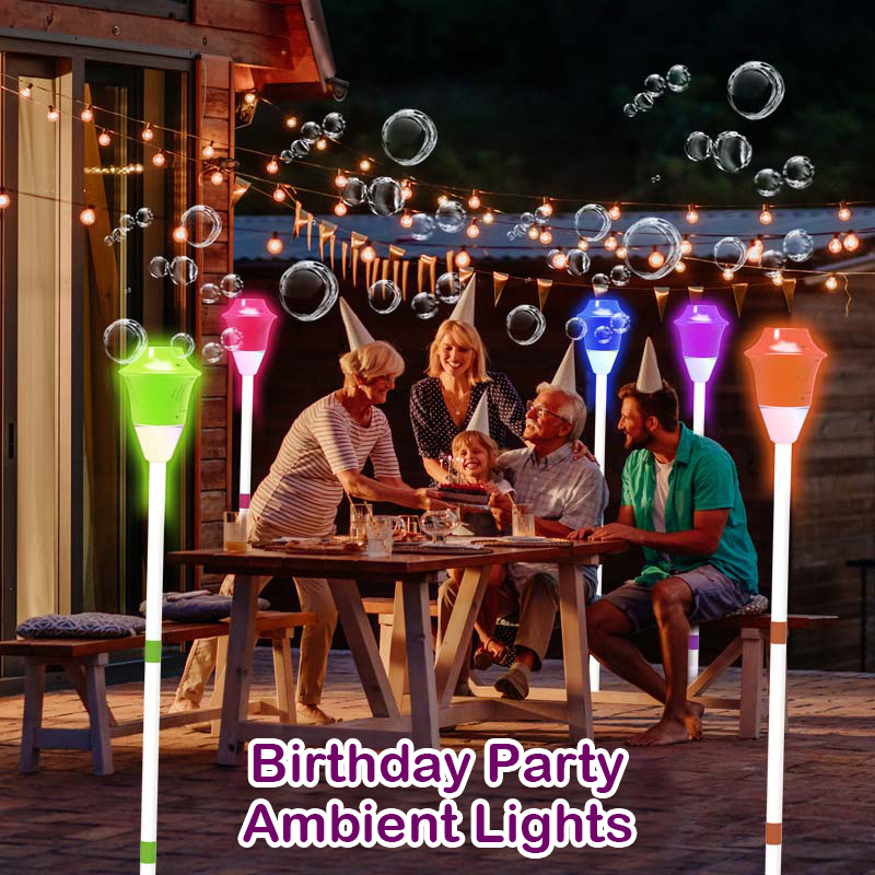 Street light bubble machine fully automatic bubble machine music lighting outdoor children's toys without battery bubble water