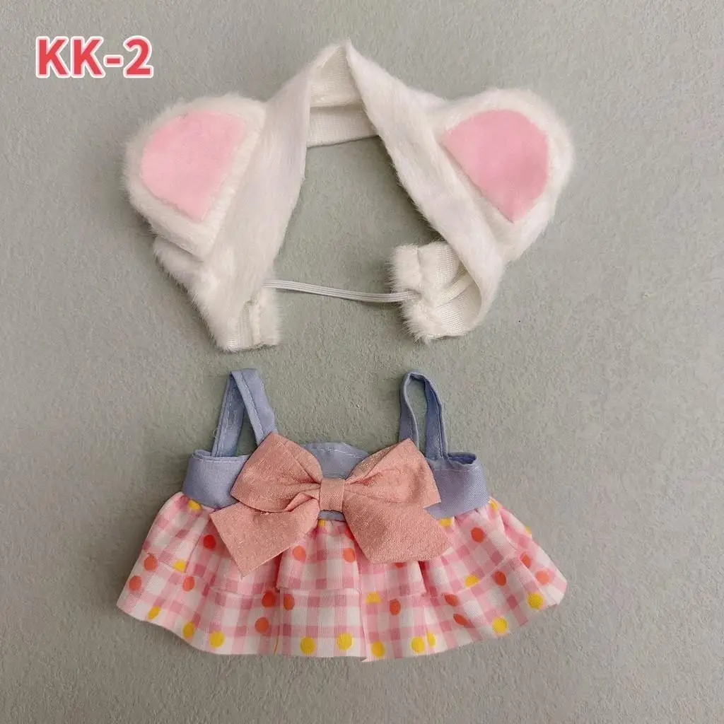 20 ซม.ตุ๊กตาเสื้อผ้าชุดอุปกรณ์เสริมสําหรับเกาหลีKpop Exo Labubu Idolตุ๊กตาLolitaชุดเจ้าหญิงน้อยน่ารักกระโปรงเสื้อผ้า