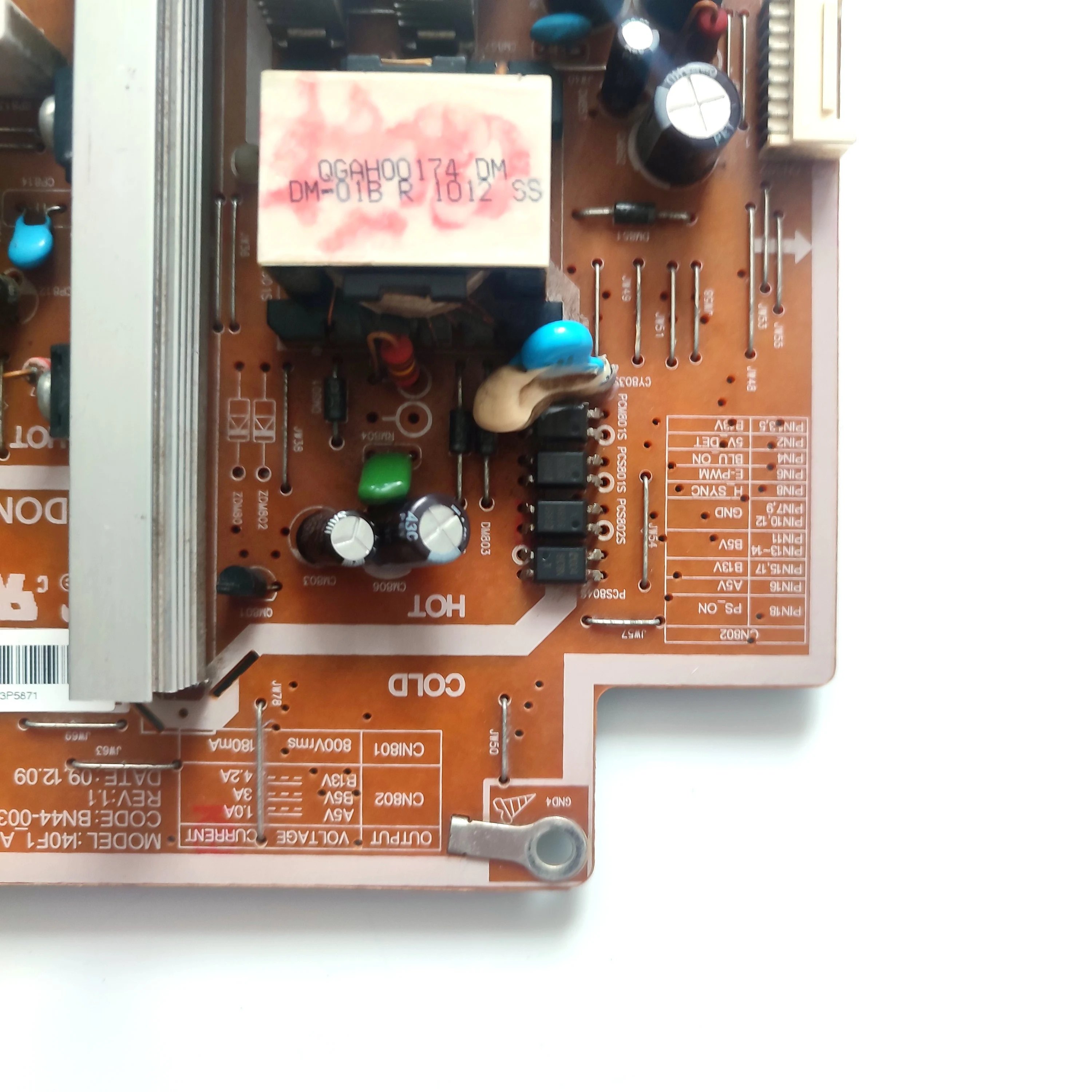 BN44-00340A BN44-00340B I40F1-ASM PSIV 231510 Fuente de alimentación/placa LED para TV LN40C650L1 LN40C670M1 LE40C550J1 LN40C530F1 de 40 pulgadas