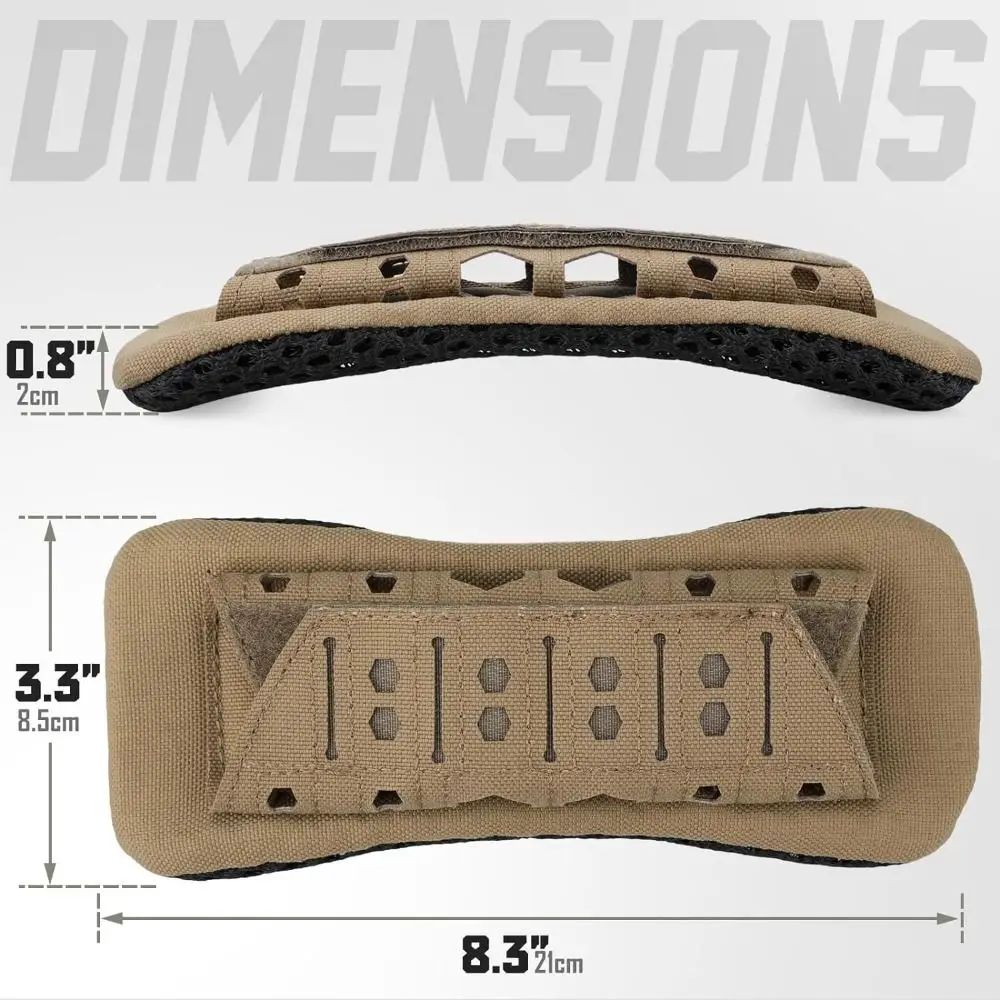 Durable Breathable Shoulder Strap Pad Soft Anti-friction Outdoor Shoulder Pad Comfortable Protect Climbing Shoulder Pad Vest