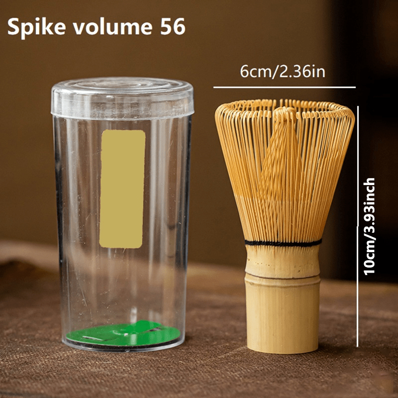 Juego de té japonés Matcha, cepillo para mezclar té verde, cepillo de bambú, herramienta de cocina, accesorios de bambú Matcha, 1 unidad
