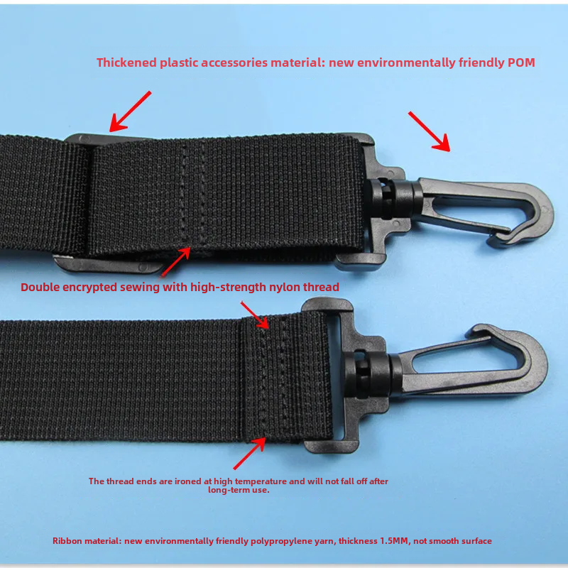 Laptop bag SLR camera bag school bag strap strap accessories shoulder strap men's and women's shoulder bag crossbody strap