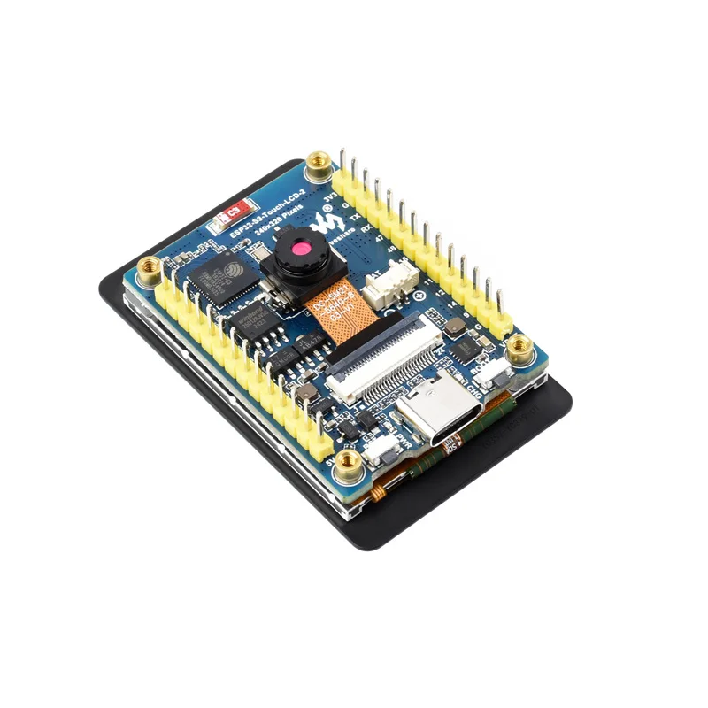 Waveshare ESP32-S3 2-дюймовый емкостный сенсорный дисплей IPS 240×320 Сенсорный вариант камеры Поддержка Wi-Fi Bluetooth Макетная плата