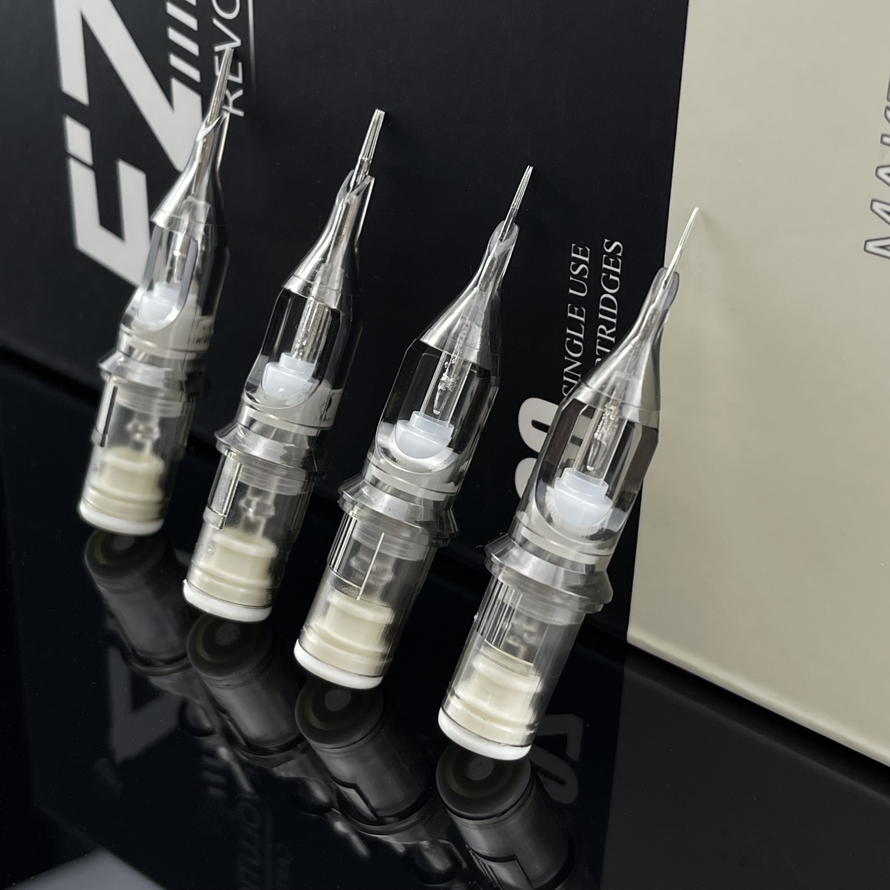 เข็มสักตลับ EZ Revolution # 12 0.35 มม.รอบ RC1201RL RC1203RL RC1205RL RC1207RL RC1209RL 11/14/18RL 20 ชิ้น/ล็อต