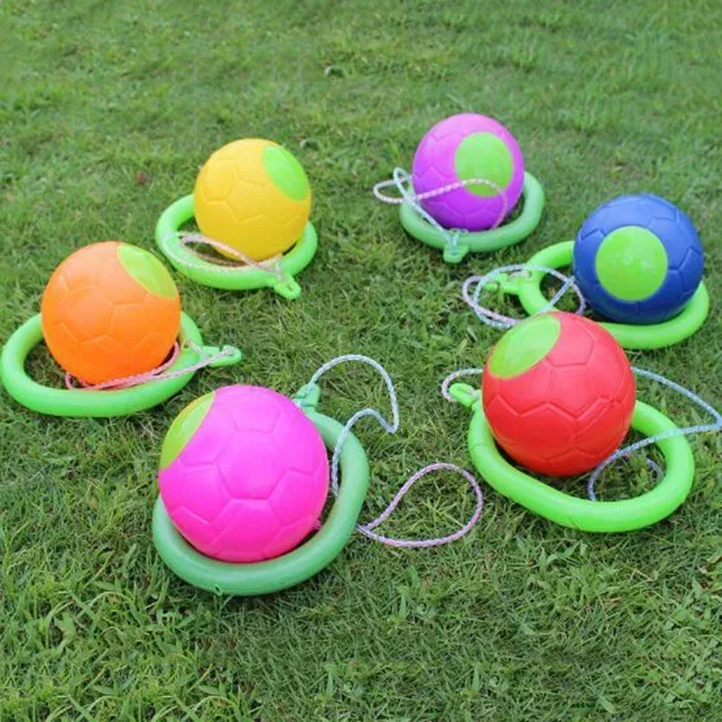Saltar la pelota juguetes divertidos al aire libre pelota ejercicio coordinación y fuerza reacción entrenamiento Swing equilibrio Hop clásico saltar el mejor juguete