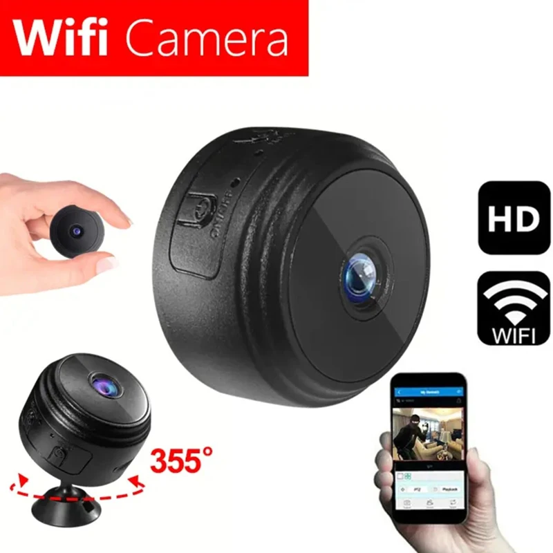 A9 Mini telecamera HD Sicurezza domestica intelligente Telecamera IP WiFi Monitor Telecamera remota mobile Applicazione remota mobile