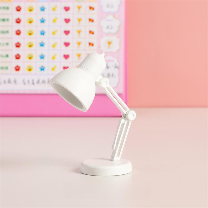 LED ミニデスクランプクリエイティブポータブルナイトライトクリップ付き学生寮ベッドベッド読書灯