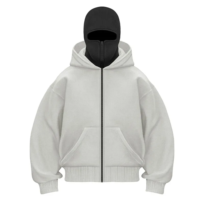 Felpa con zip e cappuccio dal design semplice per uomo donna autunno inverno stile coppia abbinata