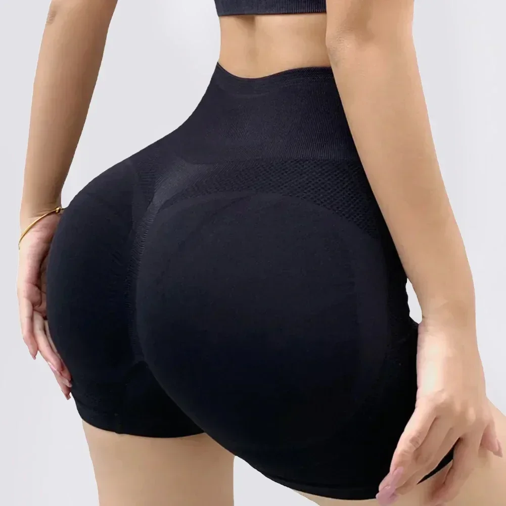 Women/Ladies High Waist Seamless Yoga Shorts Workout Short Pants Fitness Running Sportswear Tights Lift Butt Breathable